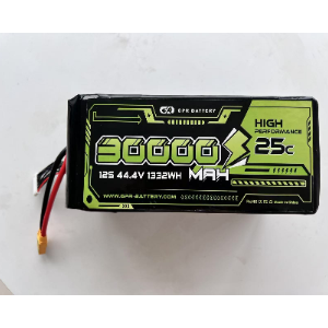 UAV 12S 44.4V 30000mAh 25C LIPI Battery - battery / power supply