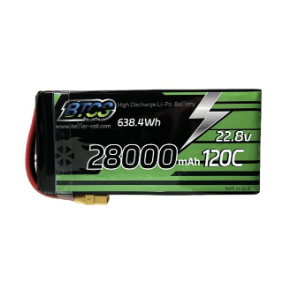 BTCS-High rate batteryPLH1190190-28000mAh-22.8V - battery / power supply