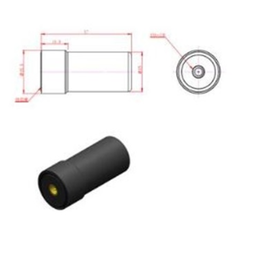 Three-system seven-frequency four-arm helical unmanned aerial vehicle antenna - Parts & Components