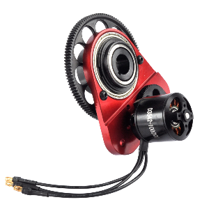 Electric Starter w/ Brushless Motor for DLE 61CC Engine - Parts & Components