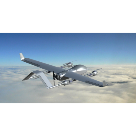 VF180P/Oil powered vertical takeoff and landing fixed-wing UAV - Drones