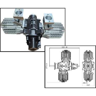 The AX275 UAV engine - Parts & Components