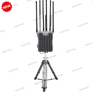 Omni-Directional Drone 1-5km Alarm Detection and 1-3km Drone Jammer - Detection & Countermeasures Equipment