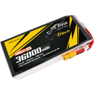 Tattu 330Wh/Kg Semi-solid State 36000mAh 6S 10C 22.2V G-Tech Lipo Battery - battery / power supply