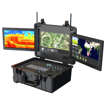Three-screen ground control system  - System Platforms