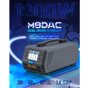 M8DAC Dual drone charger - battery / power supply