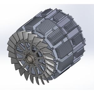 Integrated electric drive system - Parts & Components,eVTOL
