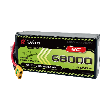 UAV 68000 6S 23.1v 8c  LIPI Battery - battery / power supply,Drones,eVTOL