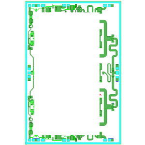 8~18GHz 40W GaN  MMIC - Chip