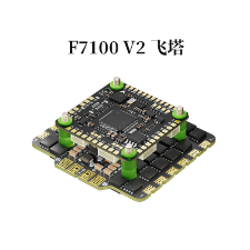 Aocoda-RC F7100 V2 Stack F722 V2 FC+100A 32BIT 4in1 ESC  for FPV Freestyle Drone - Parts & Components,Flight controller with FPV system