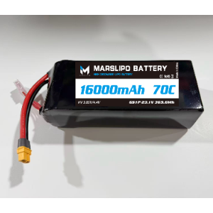 MARS LIPO 16000mAh 6S 23.1V 70C - battery / power supply