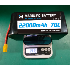MARS LIPO 22000mAh 8S 29.6V 70C - battery / power supply