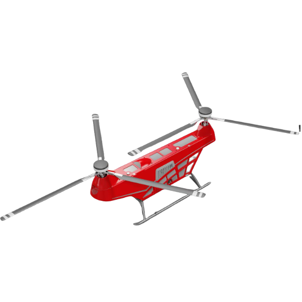 Tandem Heavy-lift Unmanned Helicopter - Drones