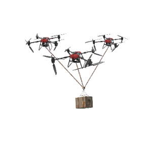 Multi-machine Cooperative Lifting System - Drones