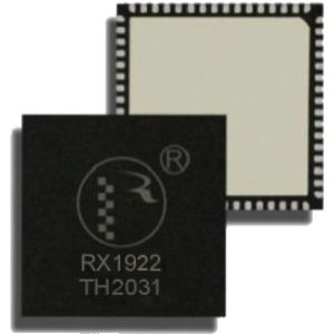 "RX1922  Qual-channel GNSS Array Anti-Jamming  RFIC " - Chip