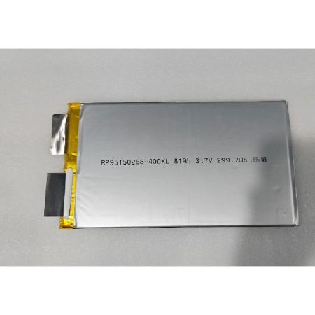 Racepow  Latest 400Wh/kg high-density 81Ah solid-state battery cell - battery / power supply
