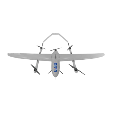 V6: Long-endurance vertical takeoff and landing fixed-wing drone with a flight time of 100 minutes at 1 kilogram - Drones