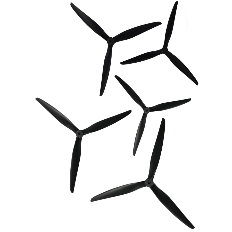 10×8×3, 13×10×3, 15×10×3, 17×10×3 and 18×10×3 high-carbon carbon propellers. - Parts & Components,Flight controller with FPV system