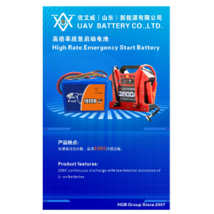 High Rate Emergency Start Battery - battery / power supply