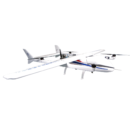 JT-500 Composite Wing UAV for Satellite Communications with Large Payload and Long Endurance - Drones